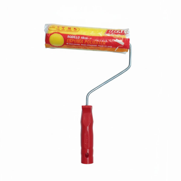 Rodillo Espuma Poliéster 18cm Lizcal