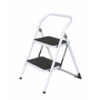 Escalera Taburete de 2 Peldaños Plegable: Seguridad y Resistencia