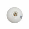 portalámpara E27, Lexo Electric, soquete ovalado, base para ampolleta, materiales eléctricos, iluminación residencial, portalámpara blanco, certificación SEC, repuestos eléctricos, SupplyMax