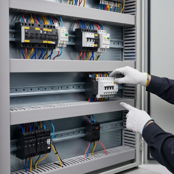 Riel-Din-tipo-Omega-electricidad-ferreteria-supplymax-maipu-chile