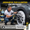 espuma para llantas de autos