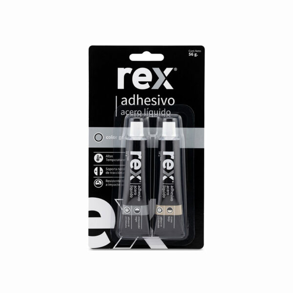 Adhesivo Acero Líquido Rex 56g