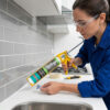Silicona Acética Sellomac 280 ml – Sellador Multiuso para Baño, Cocina y Aluminio