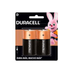 Pilas Alcalinas Duracell D Grande (Pack de 2 Unidades)